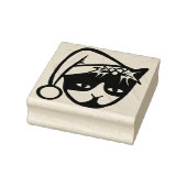 Tuxedo Cat Merry kerst Rubberstempel (Stempel)