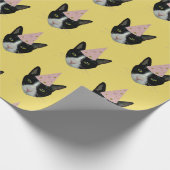 Tuxedo Cat met partijPet Cadeaupapier (Hoek)