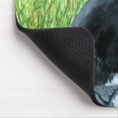 Tuxedo Cat Mousepad Muismat (Hoek)