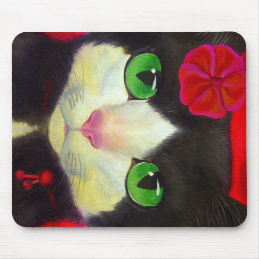 TUXEDO CAT MOUSEPAD MUISMAT (Voorkant)