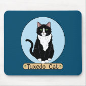 Tuxedo Cat Muismat (Voorkant)