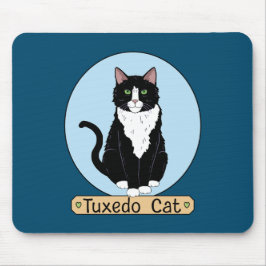 Tuxedo Cat Muismat