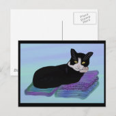 Tuxedo Cat Nap Briefkaarten (Voorkant / Achterkant)