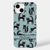 Tuxedo Cat op maat Case-Mate iPhone Case (Achterkant)
