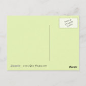 Tuxedo Cat Paining - Kute Original Cat Art Briefkaart (Achterkant)