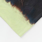 Tuxedo Cat Paining - Kute Original Cat Art Fleece Deken (Hoek)