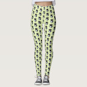 Tuxedo Cat Paining - Kute Original Cat Art Leggings (Voorkant)
