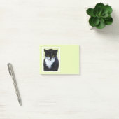 Tuxedo Cat Paining - Kute Original Cat Art Post-it® Notes (Kantoor)