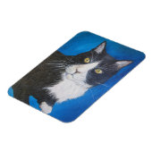 Tuxedo Cat Pet Art Magnet Gepersonaliseerd Cadeauo Magneet (Linkerzijde)