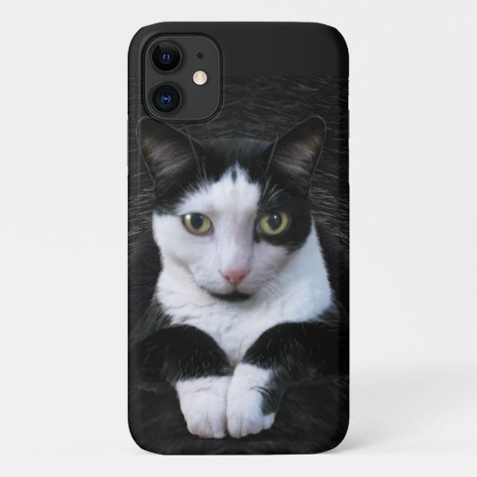 Tuxedo Cat Phone Case (Achterkant)