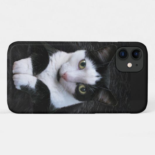 Tuxedo Cat Phone Case (Achterkant (horizontaal))
