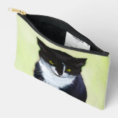 Tuxedo Cat Portrait Schilderen Schattigee Originel Etui (Open)