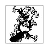 Tuxedo Cat Rubberstempel (Afrduk)