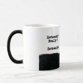 Tuxedo Cat Seriously Magische Mok (Links)