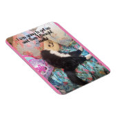 Tuxedo Cat Slapeping Funny Gezegde cats Magnet Magneet (Rechterzijde)