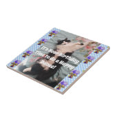 Tuxedo Cat Sleeping Funny Cats Happy Dance Tile Tegeltje (Zijkant)