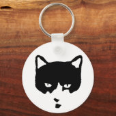 Tuxedo Cat Sleutelhanger (Voorkant)