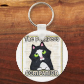 Tuxedo Cat Sleutelhanger (Voorkant)