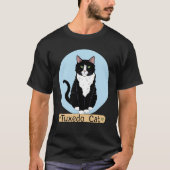 Tuxedo Cat T-shirt (Voorkant)
