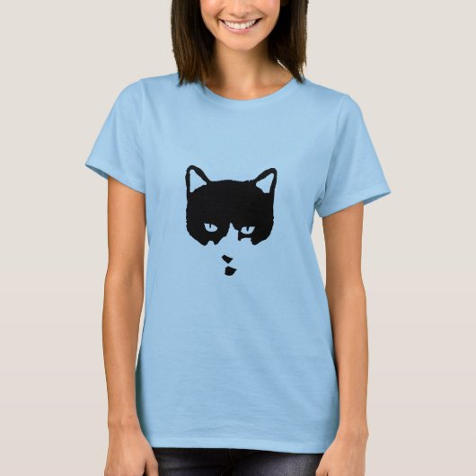 Tuxedo Cat T-Shirt (Voorkant)