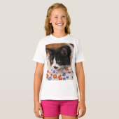 Tuxedo Cat T-Shirt (Voorkant volledig)