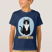 Tuxedo Cat T-shirt (Voorkant)