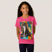 Tuxedo Cat T-shirt (Voorkant volledig)