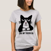 TUXEDO CAT t-shirts, KAT T-Hemden van PANDA T-shirt (Voorkant)