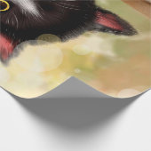 Tuxedo Cat | Toestemming kat Cadeaupapier (Hoek)