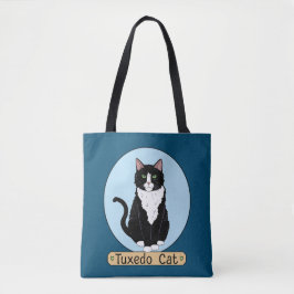 Tuxedo Cat Tote Bag