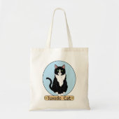 Tuxedo Cat Tote Bag (Voorkant)