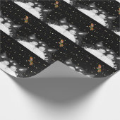 Tuxedo Cat Veroverd door Dragonfly Cadeaupapier (Hoek)