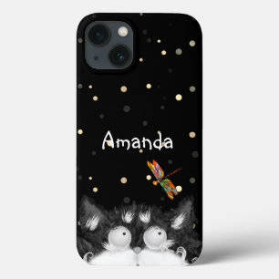 Tuxedo Cat Veroverd door Dragonfly Case-Mate iPhone Case