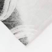 Tuxedo Cat Veroverd door Dragonfly Fleece Deken (Hoek)