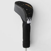 Tuxedo Cat Veroverd door Dragonfly Golfheadcover (Schuin)