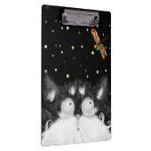 Tuxedo Cat Veroverd door Dragonfly Klembord (Rechts)