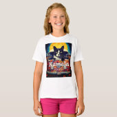 Tuxedo Cat voor Kamala T-shirt (Voorkant volledig)