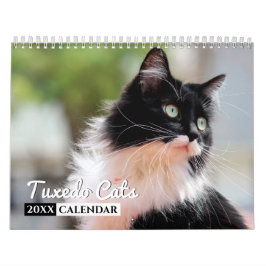 Tuxedo Cats Photo Wall Agenda Kalender