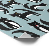 Tuxedo Cats Poster (Hoek)