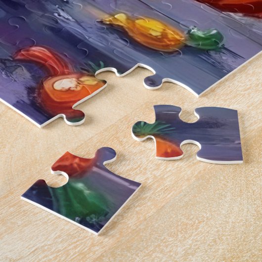 Tuxedo Cats Trick-or-Treating in Halloween Costume Legpuzzel (Zijkant)