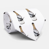 Tuxedo Champagne Necktie Stropdas (Opgerold)