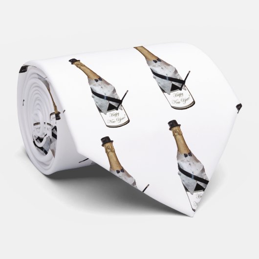 Tuxedo Champagne Necktie Stropdas (Opgerold)