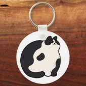 Tuxedo CHONK Sleutelhanger (Voorkant)