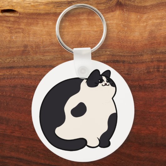 Tuxedo CHONK Sleutelhanger (Voorkant)