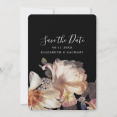 Tuxedo Classic Dark Black Antiek  foto Save The Date (Voorkant)