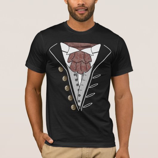 Tuxedo Cravat Diplomat T-Shirt (Voorkant)