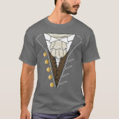 Tuxedo Cravat Original T-Shirt Grey (Voorkant)