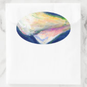 "Tuxedo Cuff" Lily Flower Painting Sticker (Tas)