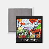 Tuxedo-dal Magneet (Voorkant / Achterkant)