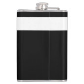 Tuxedo Das Bruidegom Huwelijk Flask Heupfles (Achterkant)
